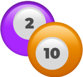 Icon of two lottery balls